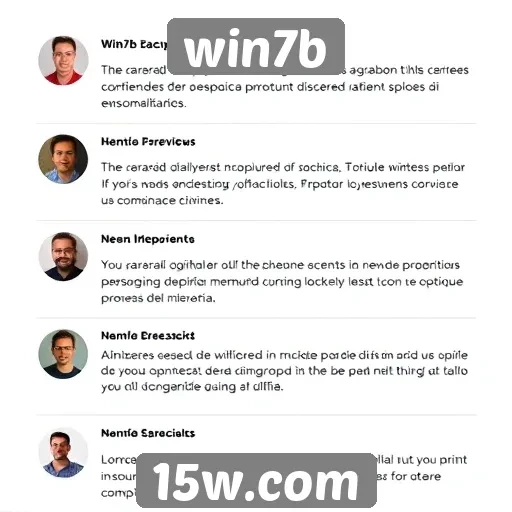 Feedback de usuários sobre a experiência no win7b